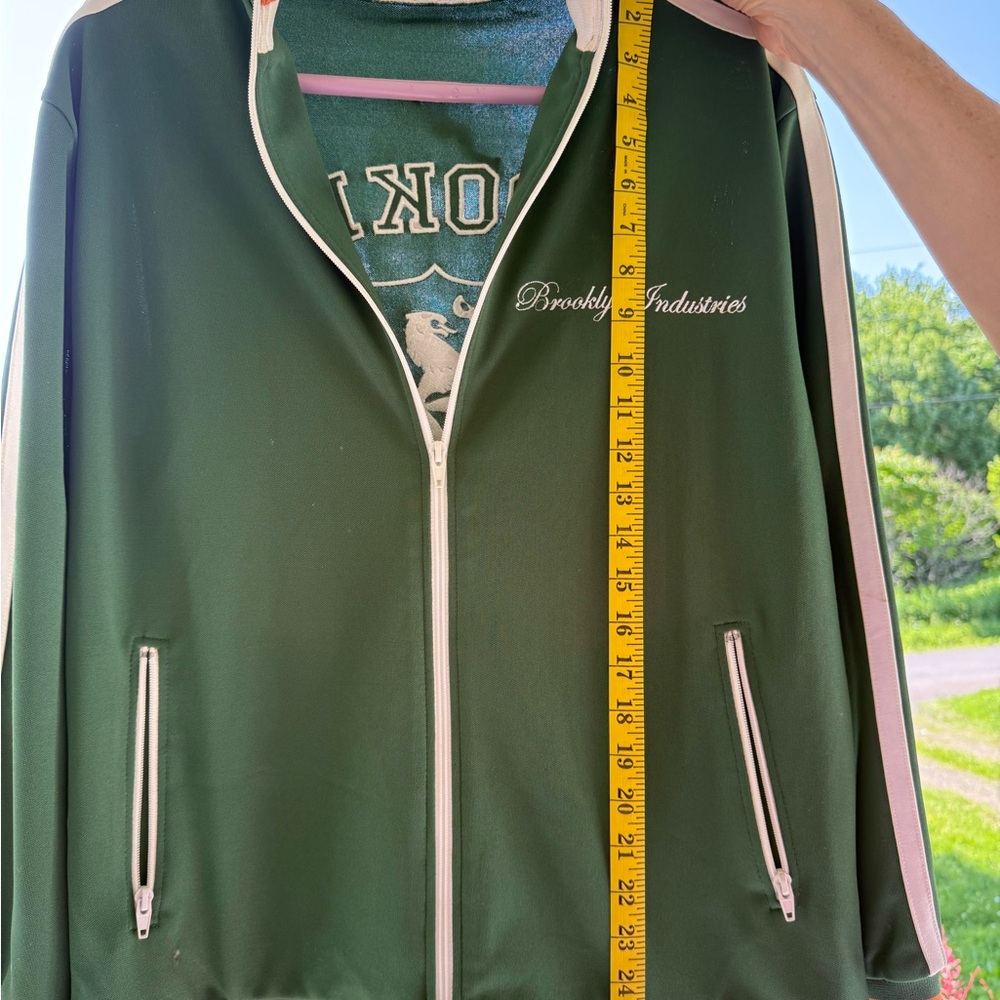 Brooklyn Industries Green Jacket with White and Orange Details - Picture 5 of 7